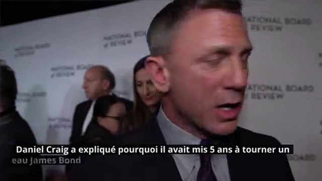Daniel Craig a subi des crises d’angoisses à cause de James Bond