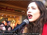 Exclu Vidéo : Ah.Ly (The Voice 1) en larmes après sa superbe prestation de Tous seuls au monde !