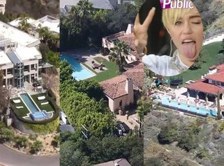 Exclu vidéo : Quelle maison de stars préférez-vous ? Rihanna, Miley Cyrus, Jennifer Aniston, Justin Bieber ...