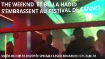 EXCLU VIDEO : Le bisou de Bella Hadid et The Weeknd à Cannes !!!