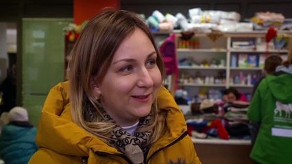 8-го марта украинские женщины бегут от военных действий на родине