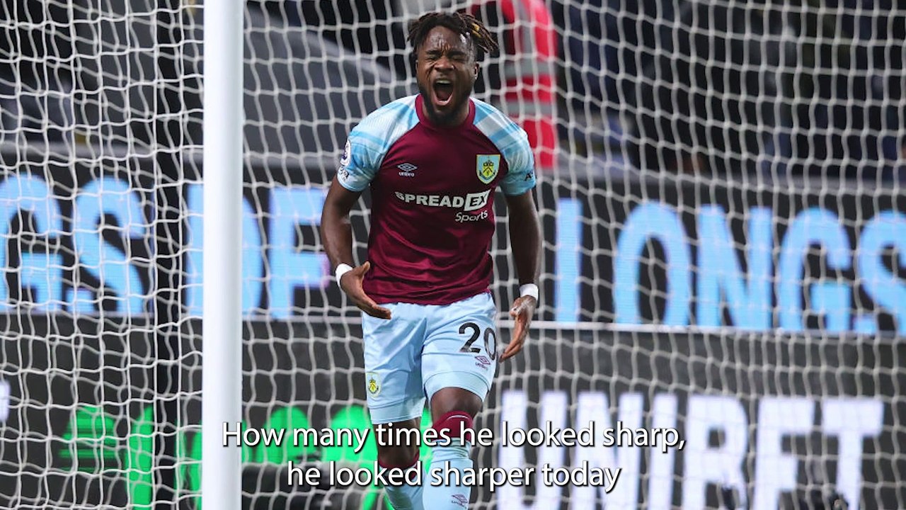 Burnley boss Sean Dyche wants a sharper Maxwel Cornet