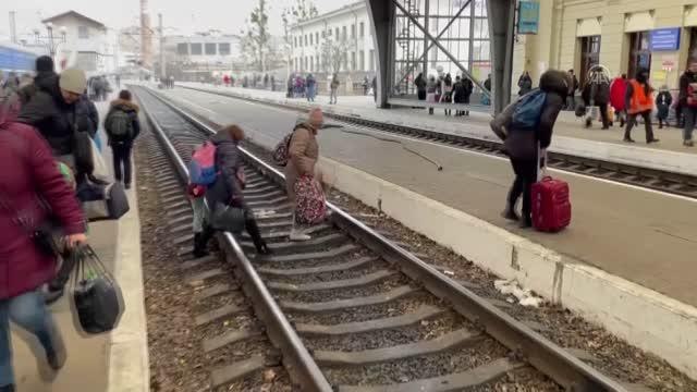 Ukraynalı kadınlar 8 Mart Dünya Kadınlar Günü'nde barış istedi