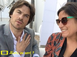 Exclu Vidéo : Cannes 2015 : Ian Somerhalder : "la danse fait tourner le monde et rend les gens heureux"