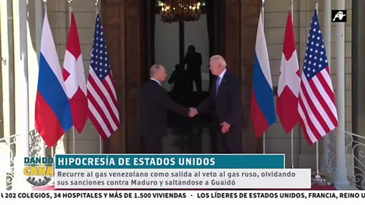 Estados Unidos negocia con Venezuela alternativas al gas ruso. ¿No tiene Maduro las manos manchadas de sangre?