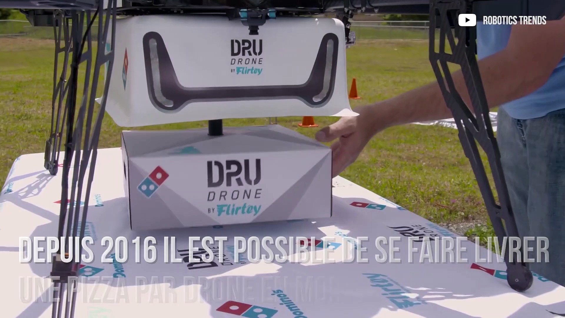 DOMINO'S ROBOTIC UNIT : Le livreur de pizza 2.0 ! - Vidéo Dailymotion