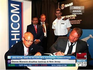 DRB-HICOM, SAAB AB meterai MoU perindustrian