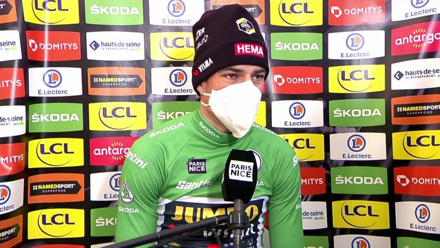 Paris-Nice 2022 - Wout Van Aert : The sprint of Mads Pedersen was really impressive