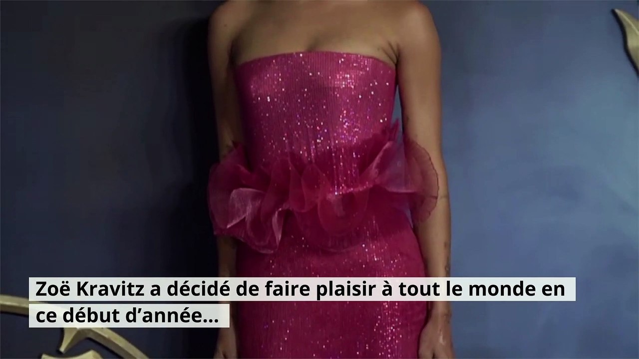 Inédit : Zoë Kravitz dévoile les photos de son mariage  !