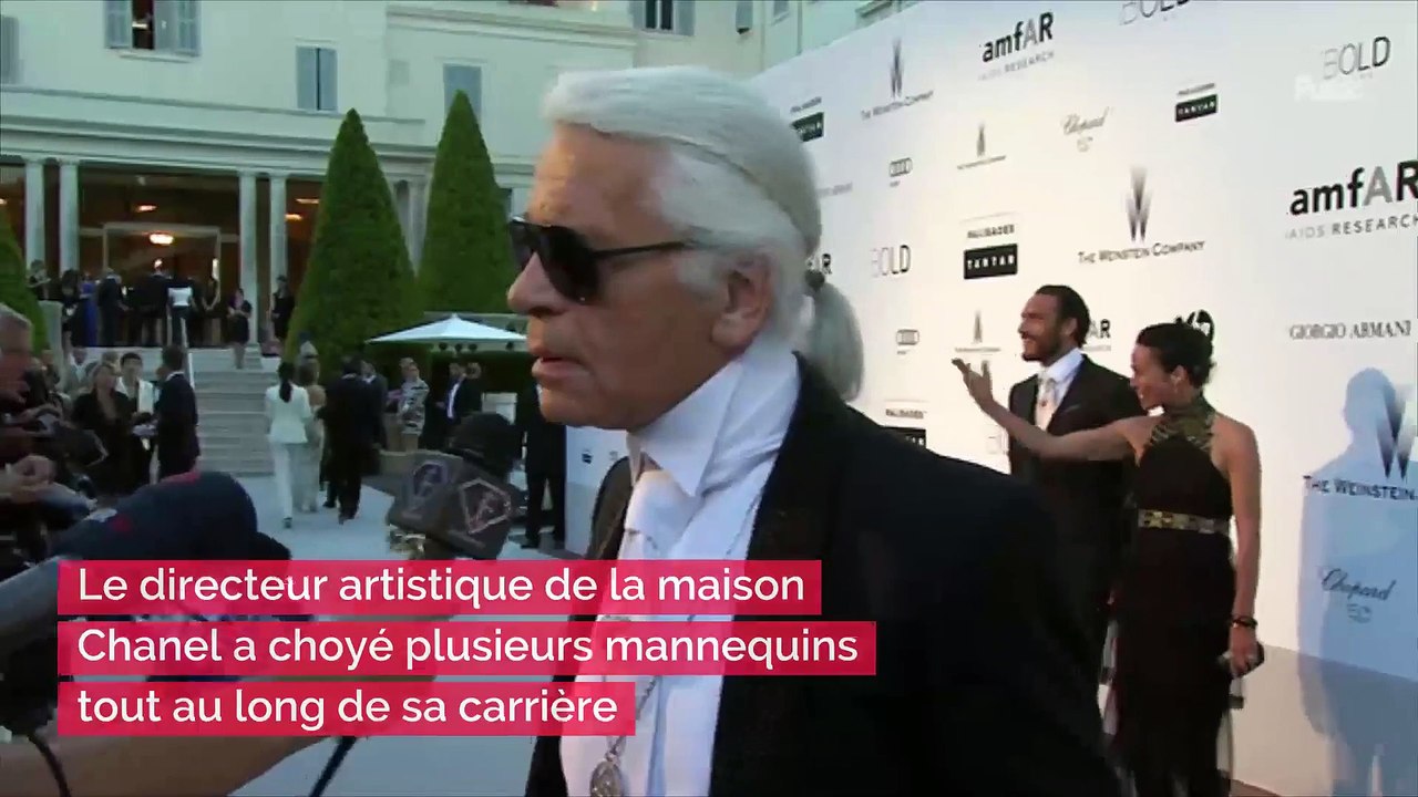 Mort de Karl Lagerfeld : Retour sur les Muses du directeur artistique de Chanel