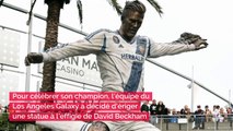 Piégé en caméra cachée, David Beckham découvre sa statue complètement ratée