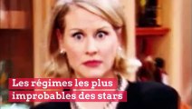 Les régimes les plus improbables des stars