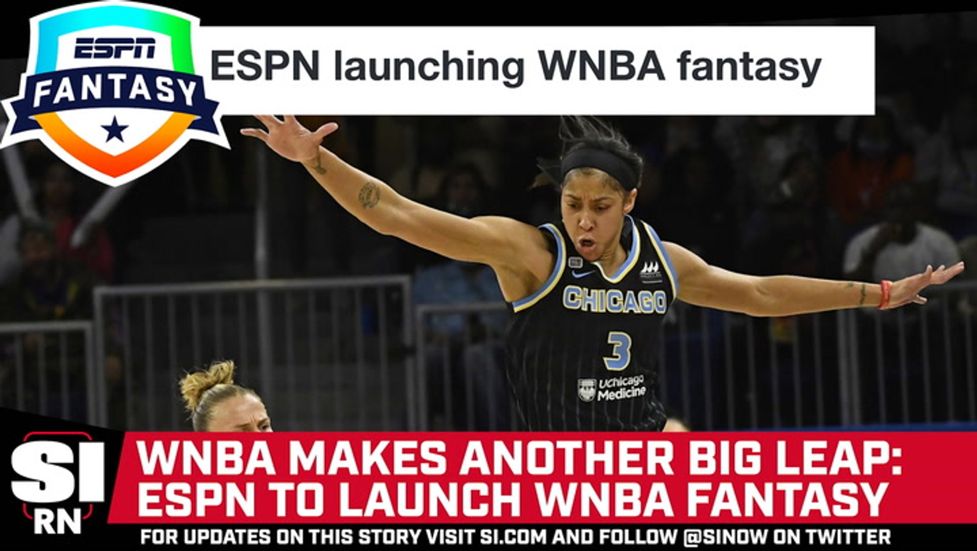 ⁣ESPN to Launch WNBA Fantasy