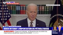 Joe Biden sur l'embargo américain le pétrole et le gaz russes: 