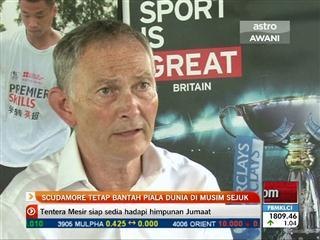 Scudamore tetap bantah Piala Dunia di musim sejuk