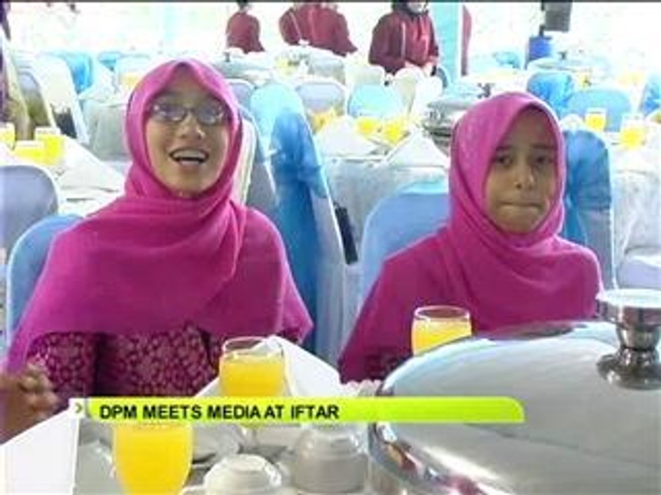 DPM meets media at Iftar