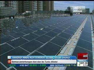 Hanergy ambil alih Syarikat Global Solar Energy
