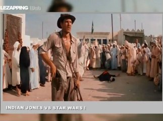Zapping Web : Quand Indiana Jones rencontre Star Wars!