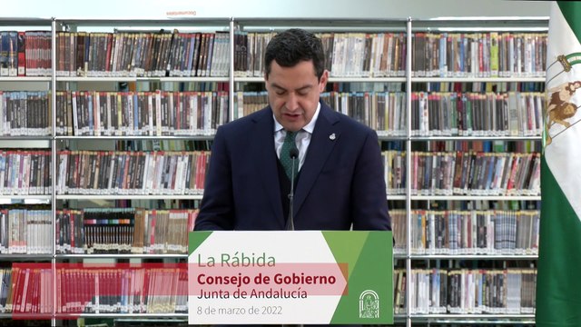 Moreno destaca el potencial y talento de Huelva y anuncia 224 millones de inversiones