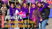 Grève féministe du 8 mars à Paris: « Ma vie m’appartient ! »