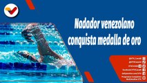 Deportes VTV |  Nadador venezolano Jorge Eliézer Otaiza conquista medalla de oro en Turquía