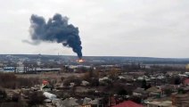 A powerful explosion thundered in Lugansk / Ukraine