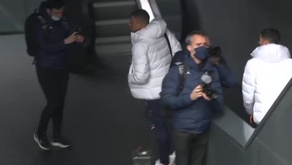 Kylian Mbappé, sin ninguna secuela del pisotón que sufrió ayer