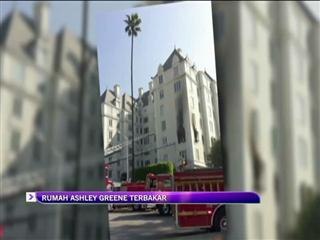 Rumah Ashley Greene terbakar