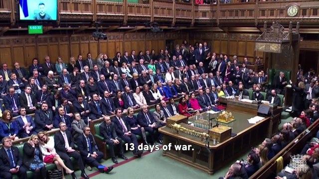 Russia-Ukraine: Volodymyr Zelensky speech to the UK in Full