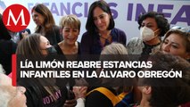 Con reapertura de estancias infantiles estamos construyendo una historia: Lía Limón