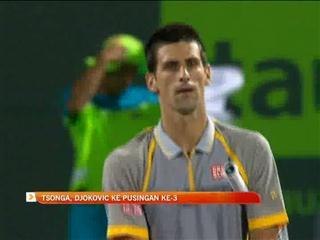 Tsonga, Djokovic ke pusingan ke-3