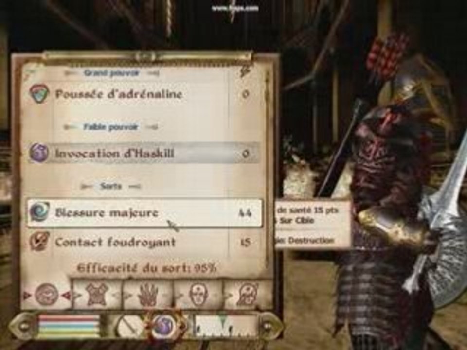 Dialogue avec le dieu de la folie Shéogorath oblivion MPGM