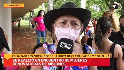 Se realizó un encuentro de mujeres renovadoras de Misiones