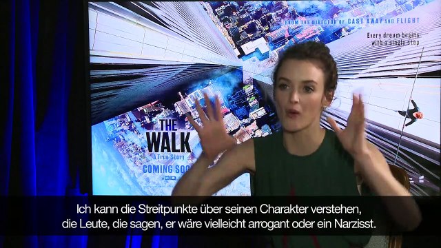 FILMSTARTS-Interview zu The Walk mit Joseph Gordon-Levitt, Ben Kingsley & Charlotte Le Bon