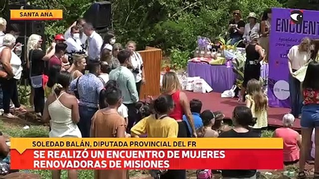 Se realizó un encuentro de mujeres renovadoras de Misiones