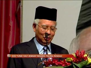 Kos tunai haji jemaah negara paling rendah
