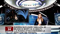 Guerra nucleare simulata, 85 milioni di morti in 45 minuti: «La Russia attaccherebbe la Nato con 300