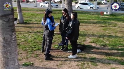 Son dakika haber: Kadın polisler dosta güven, düşmana korku verdi