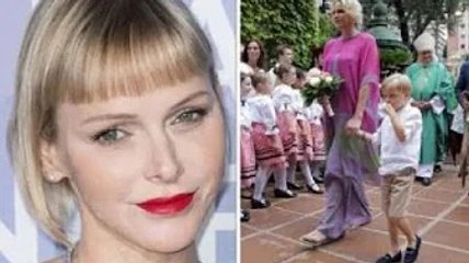 La princesse Charlene a le cœur brisé alors que les enfants " posent des questions " et qu'ils " lui