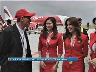 Air Asia tunggu kelulusan India