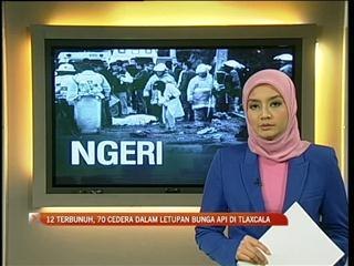 12 terbunuh, 70 cedera letupan bunga api