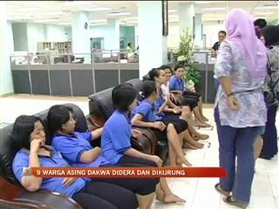 9 orang pekerja asing dakwa didera