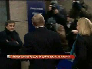 Presiden Perancis jelas isu sekatan senjata atas Syria