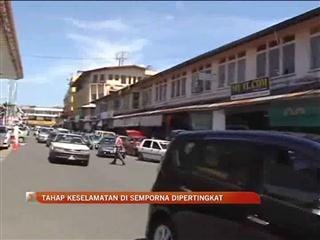 Tahap keselamatan di Semporna dipertingkat