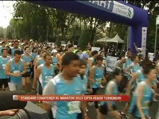 Standard Chartered KL marathon 2013 cipta rekod