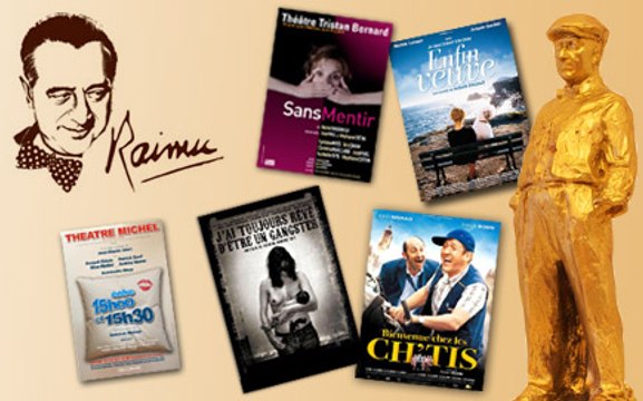 Les comédiens se lâchent sur le Prix Raimu