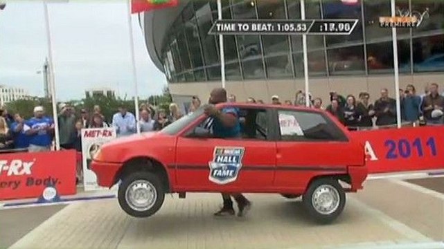 Zapping Sport 22/12 : Homme 1, Voiture : 0