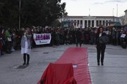 Yunanistan'da Dünya Kadınlar Günü dolayısıyla gösteri yapıldı