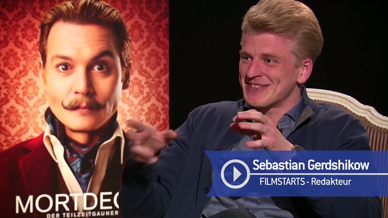 FILMSTARTS-Interview zu "Mortdecai" mit Johnny Depp, Paul Bettany und David Koepp