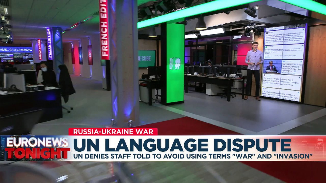 Ukraine war: UN faces allegations that staff banned from saying 'war' and 'invasion'